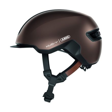 ABUS kerékpáros városi sisak Hud-Y, In-Mold, metallic copper S (51-55 cm)