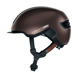   ABUS kerékpáros városi sisak Hud-Y, In-Mold, metallic copper L (57-61 cm)