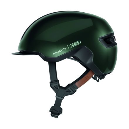 ABUS kerékpáros városi sisak Hud-Y, In-Mold, moss green S  (51-55 cm)