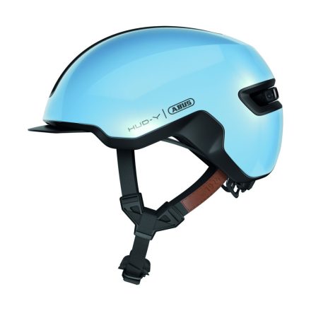 ABUS kerékpáros városi sisak Hud-Y, In-Mold, iced blue M (54-58 cm)