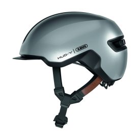   ABUS kerékpáros városi sisak Hud-Y, In-Mold, gleam silver S  (51-55 cm)