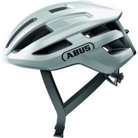   ABUS kerékpáros sport sisak Powerdome, In-Mold,  gleam silver S (51-55 cm)