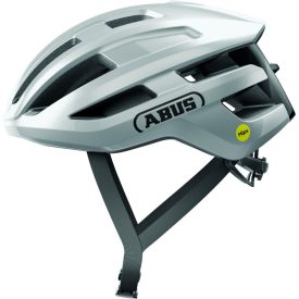   ABUS kerékpáros sport sisak Powerdome MIPS, In-Mold,  gleam silver S (51-55 cm)