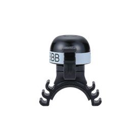  BBB Cycling kerékpáros csengő BBB-16 MiniFit, fekete/fehér