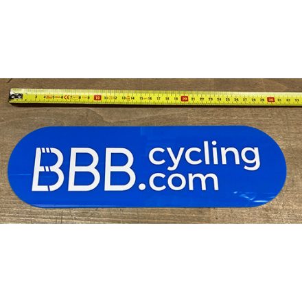 BBB Cycling plexi logo kicsi 300x90mm