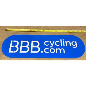 BBB Cycling plexi logo nagy 600x180mm