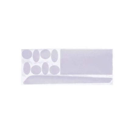 BBB Cycling kerékpáros vázvédő szett BBP-57 ClearSkin, átlátszó