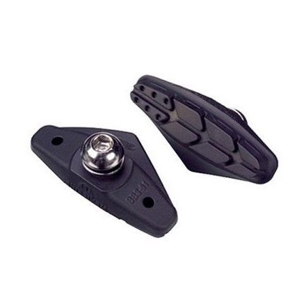 BBB Cycling kerékpáros fékpofa BBS-01D OEM RoadStop deLuxe, országúti fékhez, csomagolás nélküli, fekete (Min. rendelési egység: 25 db)