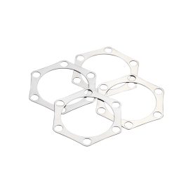   BBB Cycling kerékpáros féktárcsa alátét szett, BBS-130 Rotor, 6 csavaros, 4 db-os kiszerelés, ezüst