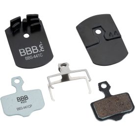   BBB Cycling kerékpáros hűtőbordás tárcsafék betét BBS-441C DiscStop Coolfin, hűtőborda + betét együtt, Avid Elixir kompatibilis