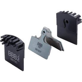  BBB Cycling kerékpáros hűtőbordás tárcsafék betét BBS-56C DiscStop Coolfin, hűtőborda + betét együtt, kompatibilis Shimano XTR> 2012