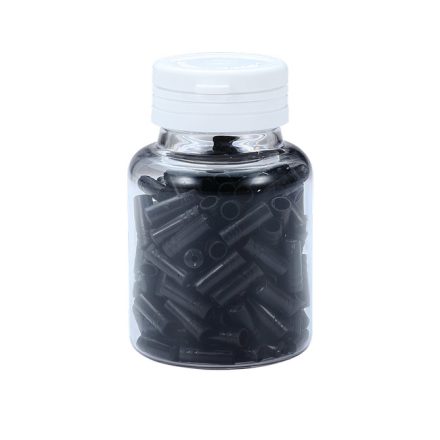 BBB Cycling kerékpáros váltóbovdenházvég BCB-150 Cable-End, műanyag, 4mm-es váltóbovden házakhoz, fekete (150 db)
