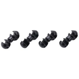   BBB Cycling kerékpáros távtartó bovdenekhez BCB-98 CableConnect, 4mm-es és 5mm-es bovdenekhez, fekete (4 db)