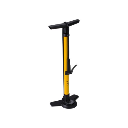 BBB Cycling kerékpáros állópumpa BFP-28 AirBoost, acél és kompozit, sárga