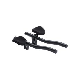   BBB Cycling kerékpáros időfutam könyöklő BHB-58 AeroLight, alumínium, 25.4 és 31.8mm, egyenes forma, 333mm hosszú, fekete