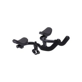   BBB Cycling kerékpáros időfutam könyöklő BHB-59 AeroComfort, alumínium, 22.2/25.4/31.8mm, ergonomikus forma, 282mm hosszú, fekete