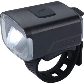   BBB Cycling kerékpáros első lámpa BLS-143 Stud 33, 130 lumen, 4 mód, micro USB tölthető 1000 mAh akku, gumis felfogatással