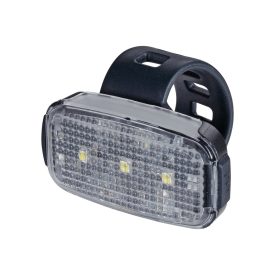   BBB Cycling kerékpáros első lámpa BLS-146 Spot, 24 lumen, 3 mód, micro USB tölthető 300mAh akku, gumis felfogatással