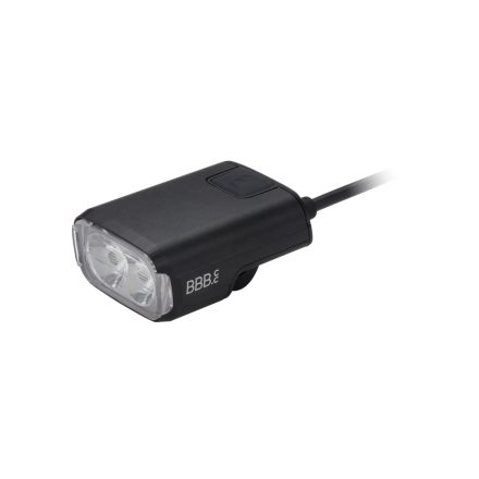 BBB Cycling kerékpáros első lámpa BLS-241E E-Strike Urban 600, 600 lumen, 2 mód, e-bikeokhoz, vezeték nélküli távkapcsolóval