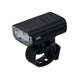  BBB Cycling kerékpáros első lámpa BLS-262i NanoStrike 700i, 700 lumen, 7 mód, USB-C tölthető akku, gumis felfogatás, visszajelzővel, távirányító kompatibilis (BLS-179/178i)