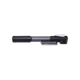   BBB Cycling kerékpáros minipumpa BMP-57 WindGun S, alu test, 250 mm, nyomásmérővel, max 8 bar, szürke