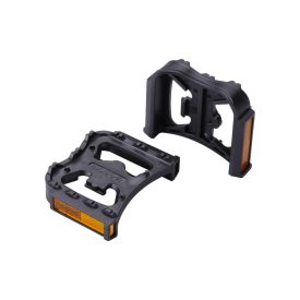   BBB Cycling kerékpáros pedál alkatrész BPD-90 FeetRest, adapter patent pedálhoz, fekete