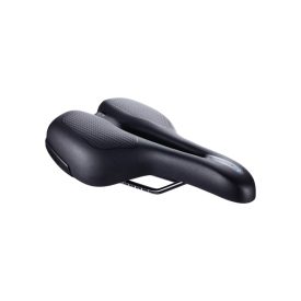   BBB Cycling kerékpáros nyereg BSD-111 SportPlus, unisex, aktív testtartáshoz ajánlott, emlékező szivacsos, 170mm széles, fekete
