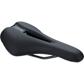   BBB Cycling kerékpáros nyereg BSD-135 SportComfort 2.0, unisex, sportos kerékpározási testtartáshoz, 145mm széles, fekete