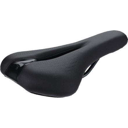 BBB Cycling kerékpáros nyereg BSD-137 SportComfort 2.0, unisex, sportos kerékpározási testtartáshoz, 165mm széles, fekete