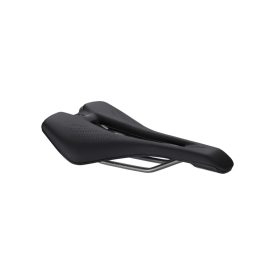   BBB Cycling kerékpáros nyereg BSD-142 Echelon, unisex, sportos kerékpározási testtartáshoz, 155mm széles, fekete