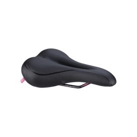   BBB Cycling kerékpáros nyereg BSD-67 LadySport, női, verseny és sportos kerékpározási testtartáshoz, 162mm széles, fekete