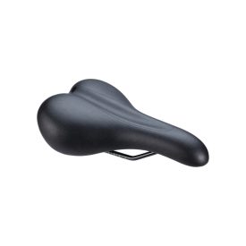   BBB Cycling kerékpáros nyereg BSD-86 BaseDensity, unisex, aktív kerékpározási testtartáshoz, 170mm széles, fekete