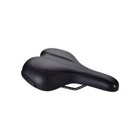   BBB Cycling kerékpáros nyereg BSD-92 Meander Active, unisex, aktív kerékpározási testtartáshoz, 185mm széles, fekete