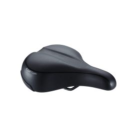   BBB Cycling kerékpáros nyereg BSD-93 Meander Relaxed, unisex, laza kerékpározási testtartáshoz, 205mm széles, fekete
