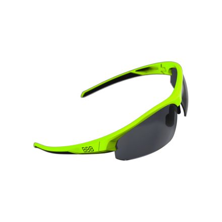 BBB Cycling kerékpáros sportszemüveg BSG-58 Impress, matt neon sárga keret / PC füst lencsékkel