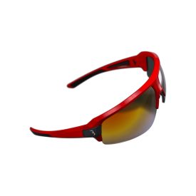   BBB Cycling kerékpáros sportszemüveg BSG-62 Impulse, fényes piros keret / MLC piros lencsékkel