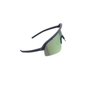   BBB Cycling kerékpáros sportszemüveg BSG-81 Valor Flux, matt fekete keret / HighContrast Flux MLC zöld lencsékkel