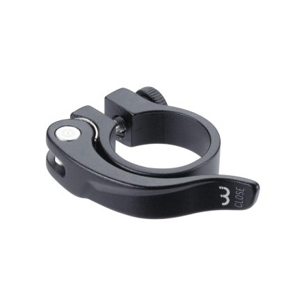 BBB Cycling kerékpáros nyeregcső bilincs BSP-87 SmoothLever, alu nyeregcsövekhez, 31.8mm, gyorszáras