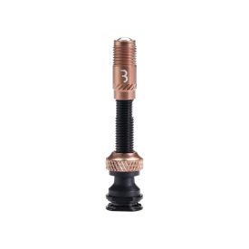   BBB Cycling kerékpáros tubeless szelep BTI-166 Al Valve Corecap, alu, letekerhető szeleppel, auto szelep, presta törzs, 2 db, 40 mm, réz
