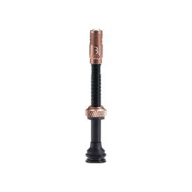   BBB Cycling kerékpáros tubeless szelep BTI-166 Al Valve Corecap, alu, letekerhető szeleppel, auto szelep, presta törzs, 2 db, 60 mm, réz