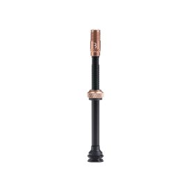   BBB Cycling kerékpáros tubeless szelep BTI-166 Al Valve Corecap, alu, letekerhető szeleppel, auto szelep, presta törzs, 2 db, 80 mm, réz