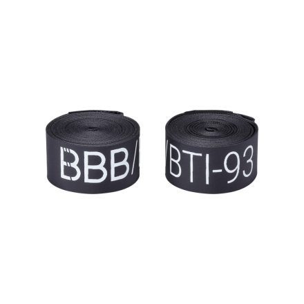 BBB Cycling kerékpáros tömlővédő szalag BTI-93 RimTape, magas nyomású max 150 psi/10.3 bar-ig, MTB felhasználásra, 18-559
