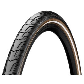   Continental kerékpáros külső gumi 42-622 Ride City 28x1,6 fekete/barna, reflektoros