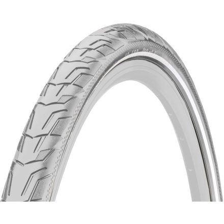 Continental kerékpáros külső gumi 37-622 Ride City 700x37C szürke/szürke, reflektoros