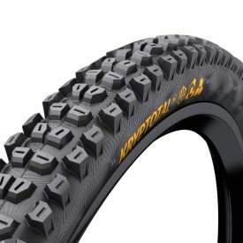   Continental MTB kerékpáros külső gumi 60-622 Kryptotal-R Downhill SuperSoft 29x2,4, hookless felni kompatibilis, tubeless ready, fekete/fekete hajtogathatós, hátra