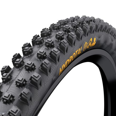 Continental MTB kerékpáros külső gumi 60-622 Hydrotal Downhill SuperSoft 29x2,4, hookless felni kompatibilis, tubeless ready, fekete/fekete, hajtogathatós Skin