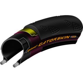   Continental országúti kerékpáros külső gumi 23-622 GatorSkin 700x23C fekete, DuraSkin