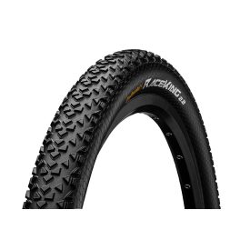   Continental MTB kerékpáros külső gumi 55-584 Race King ShieldWall 27,5x2,2, hookless felni kompatibilis, tubeless ready, fekete/fekete, Skin hajtogathatós