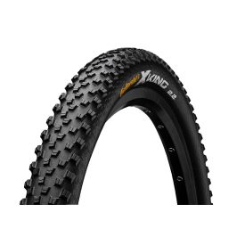   Continental MTB kerékpáros külső gumi 55-622 Cross King ShieldWall 29x2,2, hookless felni kompatibilis, tubeless ready, fekete/fekete, Skin hajtogathatós