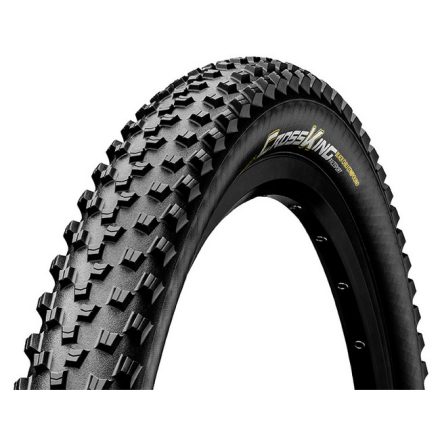 Continental MTB kerékpáros külső gumi 58-622 Cross King ShieldWall 29x2,3,  hookless felni kompatibilis, tubeless ready, fekete/fekete, Skin hajtogathatós